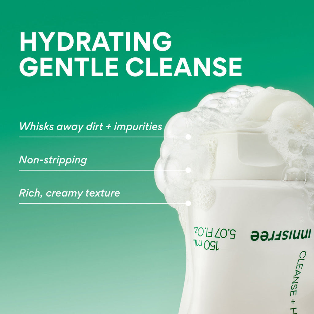 Green Tea Mini Double Cleanse + Hydrate Trio